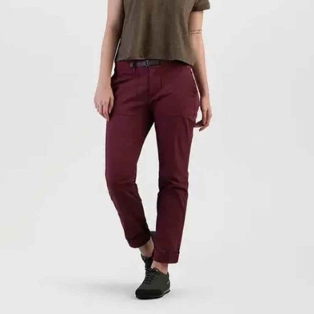 Women's Burgundy Pants